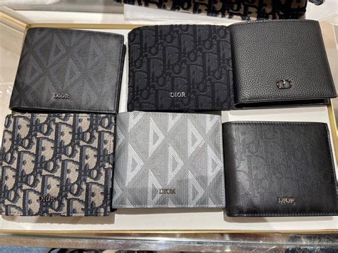 wallets for men dior|christian Dior wallets men.